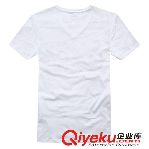 阿瑪*AX家男士休閑個性印花V領TEE潮男裝舒適彈力短袖T恤衫T617