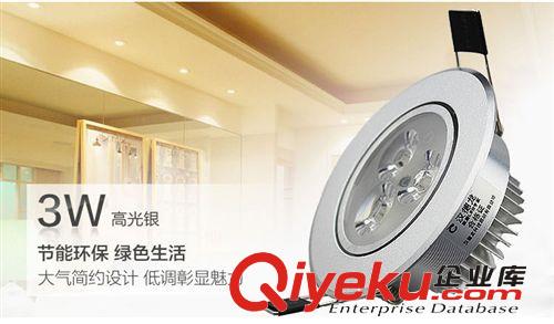 【供應(yīng)批發(fā)】 LED射燈 3W LED天花燈 LED天花燈 廠家直銷(xiāo) 1006原始圖片2