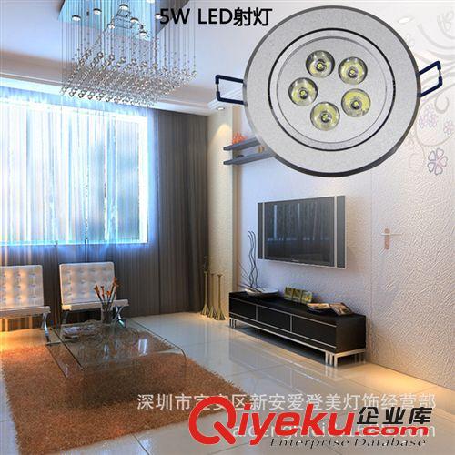 精品led筒燈3W 2.5寸led射燈 7公分筒燈 客廳led天花燈原始圖片2