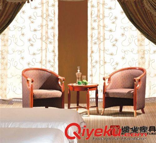 酒店簡易組合創意沙發/布藝沙發組合/酒店單人沙發椅/酒店家具原始圖片2