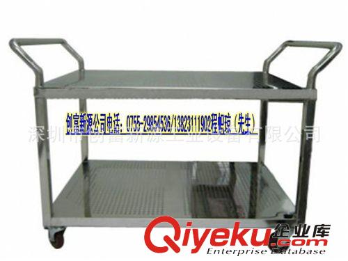 供應不銹鋼手推車，山西雙層不銹鋼手推車， 廈門三層不銹鋼推車