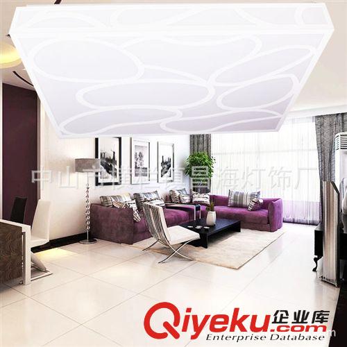 【伙拼】客廳燈LED吸頂燈長方形水晶燈時(shí)尚現(xiàn)代臥室餐廳燈具燈飾原始圖片2