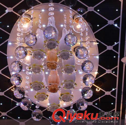 室內大廳燈led燈具客長方形水晶燈 現代低壓燈水晶燈現代時尚簡約原始圖片2