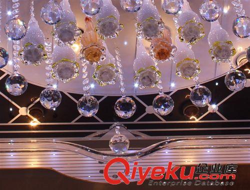 室內大廳燈led燈具客長方形水晶燈 現代低壓燈水晶燈現代時尚簡約原始圖片3