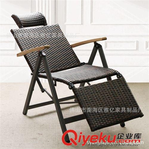 河南藤家具 休閑藤椅 躺椅 懶人椅 戶外家具 手工編織 廠家直銷原始圖片3