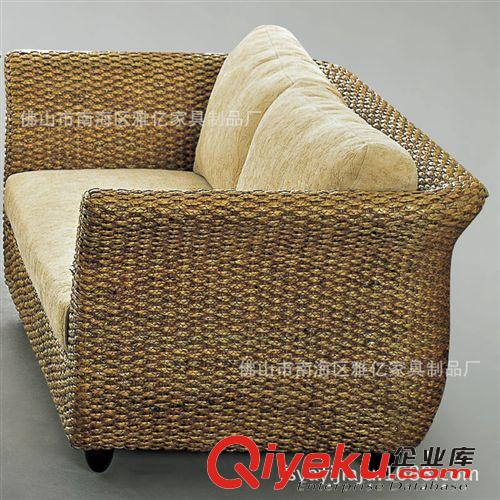 廣東雅億藤家具 客廳沙發(fā) 藤沙發(fā)組合 地中海風(fēng)格 廠家直銷原始圖片2