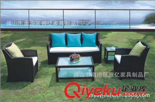 戶外休閑藤椅 廣州咖啡廳椅子 仿藤家具價(jià)格 PE藤材料 工廠直銷