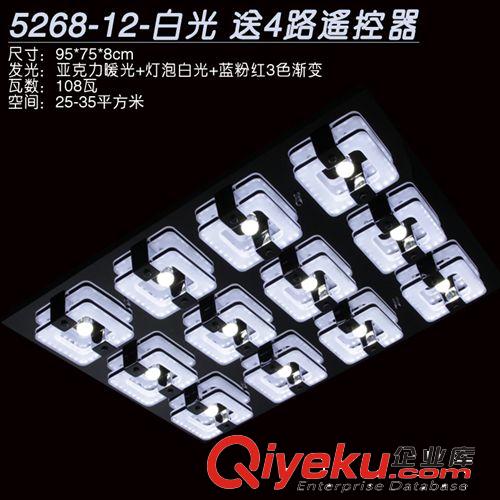 燈具廠家超薄簡約現代led吸頂燈批發長方形客廳燈臥室燈飾批發原始圖片2