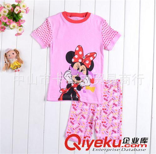 hello kitty小貓女童兒童睡衣全棉套裝 babygap家居服童套裝批發(fā)