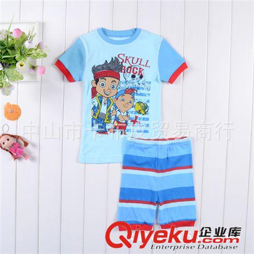 歐美卡通新款夏裝男童短袖套裝/工廠直銷外貿(mào)品牌批發(fā)/babygap原始圖片2