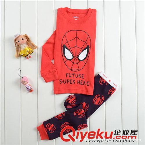 《爸爸去哪兒》Kimi同款超人睡衣Super man/gap家居服全棉童套裝