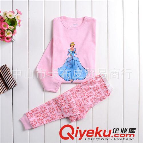 迪士尼公主女童長(zhǎng)袖套裝/baby gap歐美家居服全棉童套裝外貿(mào)品牌