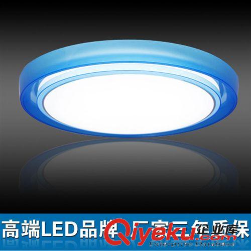 科迪照明LED亚克力吸顶灯个性创意卧室灯具 圆形书房现代小吸顶灯