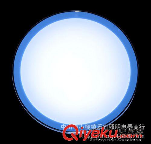 廠家直銷 新款 時尚 科幻 晶尚藍 18W 直徑350MM LED吸頂燈