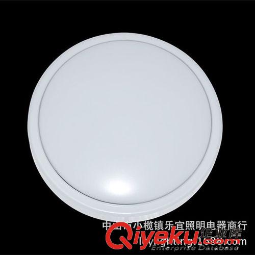 廠家直銷 新款 時尚 科幻 晶尚藍 15W 直徑300MM LED吸頂燈