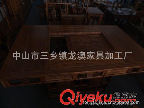 仿古家具，古典家具，非洲花梨雙用茶臺(tái)原始圖片2