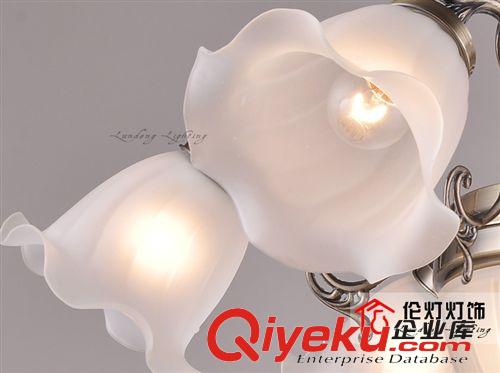 【新品特惠】倫燈燈飾 歐式田園仿古燈 客廳臥室餐廳吸頂燈5075原始圖片3
