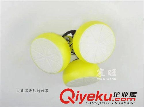 批發兒童創意吸頂燈 簡約橙子臥室客廳餐廳咖啡廳個性燈飾原始圖片3