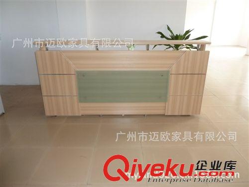 廣州辦公家具廠供應辦公前臺桌 訂做前臺辦公臺 迎賓接待臺 Q1001原始圖片2