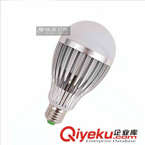 LED球泡 車鋁貼片LED球泡9W 12W大瓦數球泡燈具 螺口燈頭廠家批發