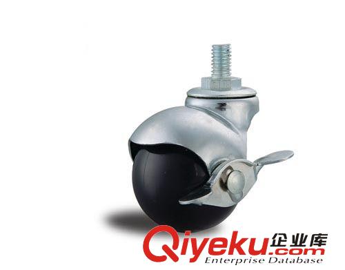 中山家興 廠家直供 球型家具腳輪橡膠/PP萬(wàn)向腳輪原始圖片2