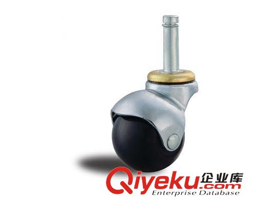 中山家興 廠家直供 球型家具腳輪橡膠/PP萬(wàn)向腳輪原始圖片3