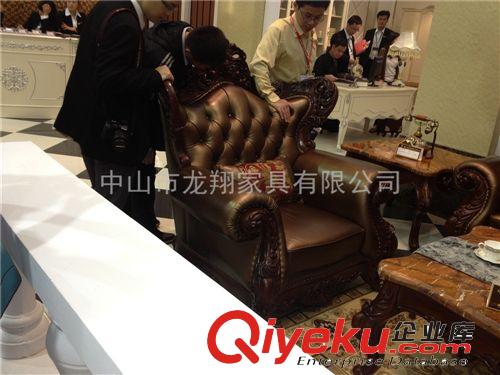 批發供應 簡約沙發 歐美式沙發 真皮沙發客廳原始圖片3