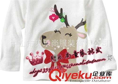 長期供應(yīng)外貿(mào)童批發(fā) jumping beans熱銷童裝 秋裝純棉卡通嬰童T恤原始圖片3