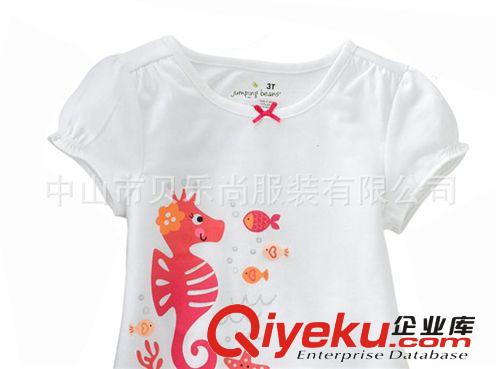 原廠直銷外貿童裝批發Little maven短袖套裝 2014新款T恤套裝2336