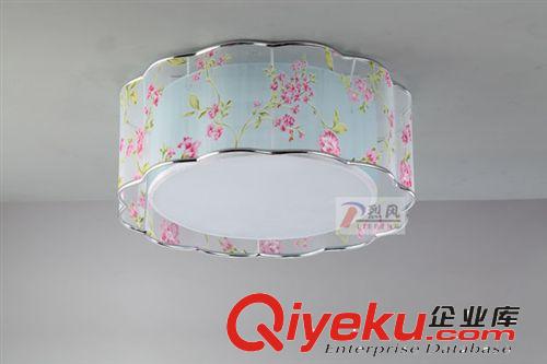 廠家直銷梅花形布藝吸頂臥室燈飾 創意家居 家居裝飾吸頂燈LC052原始圖片2