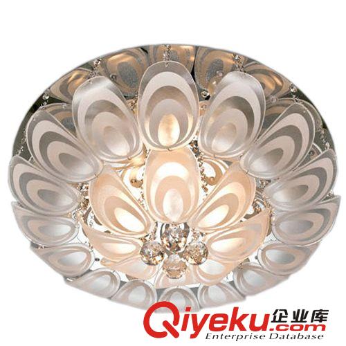 新品供應(yīng)客廳水晶吸頂燈 中山吸頂燈 LC068孔雀開(kāi)屏現(xiàn)代吸頂燈原始圖片2