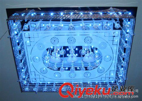 廠價(jià)直銷供應(yīng)時(shí)尚燈具 長方形水晶LED 精美家居LC043吸頂燈