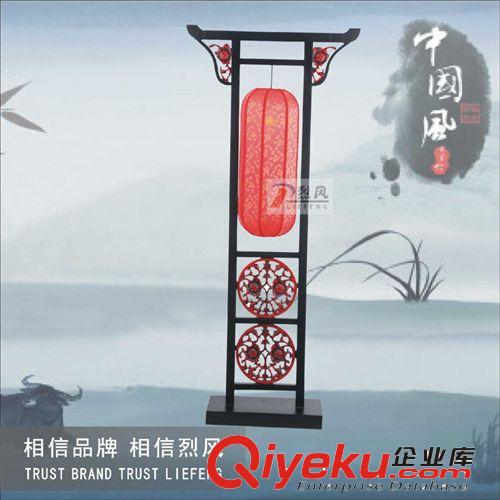 【烈風(fēng)】批發(fā)中式古典工程大紅燈籠落地?zé)羰止つ舅嚨窨塘鬖003