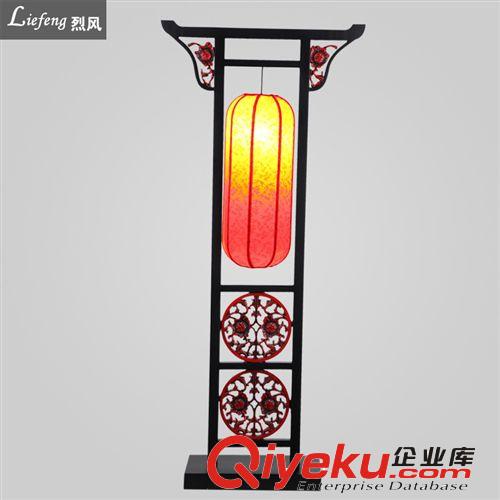 【烈風(fēng)】批發(fā)中式古典工程大紅燈籠落地?zé)羰止つ舅嚨窨塘鬖003原始圖片2
