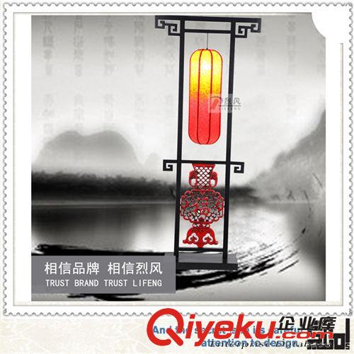 【烈風(fēng)】批發(fā)中式古典工程大紅燈籠落地?zé)羰止つ舅嚨窨塘鬖003