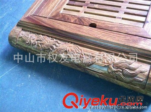 【新品】花梨木實木茶盤 四合一組合電熱水壺茶爐茶具批發原始圖片3