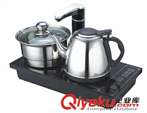 夏新茶具CM16 花梨木實(shí)木茶盤(pán) 四合一組合電熱水壺茶爐茶具批發(fā)原始圖片3