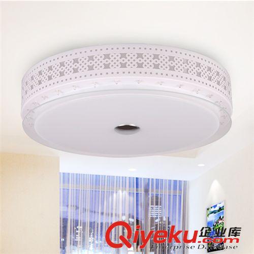 吸頂燈LED圓形吸頂燈鋁材燈臥室客廳吸頂燈現代簡約燈飾批發原始圖片2