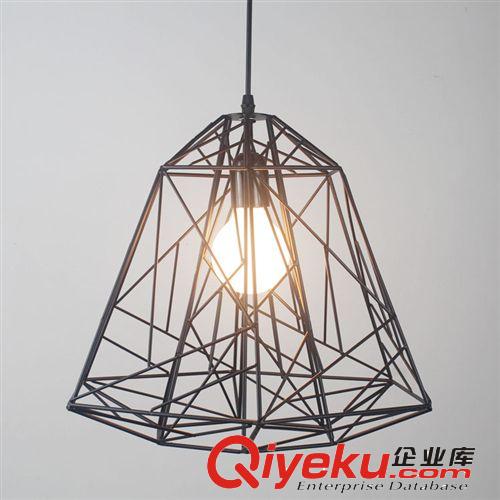 廠家批發(fā)歐式玻璃箱吊燈 復古餐廳吧臺酒店燈具 北歐客廳臥室燈飾原始圖片3