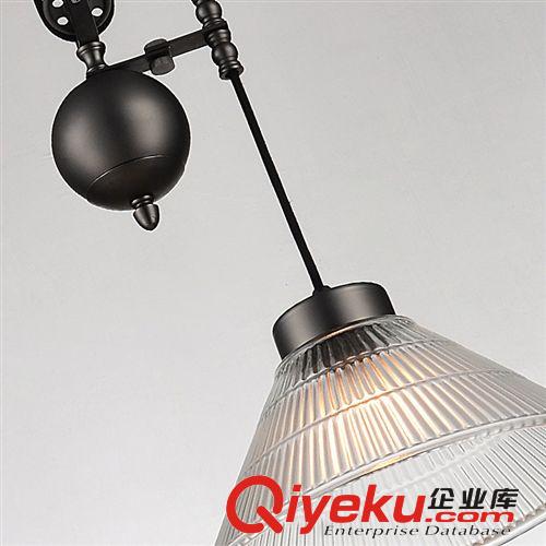 新款升降伸縮吊燈 創意雨傘燈 時尚廳餐廳書房燈具 歐式美式鄉村原始圖片3