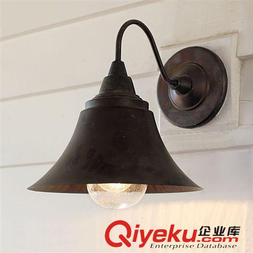 北歐美式工藝壁燈 古典藝術燈具 簡約餐廳燈飾走廊陽臺臥室床頭燈