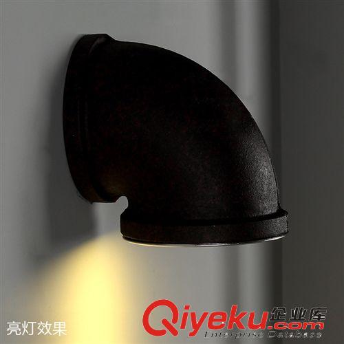 北歐美式工藝壁燈 古典藝術燈具 簡約餐廳燈飾走廊陽臺臥室床頭燈