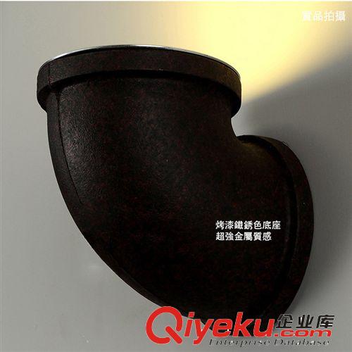 美式鄉村創意復古工業壁燈 臥室床頭燈酒吧咖啡館燈飾服裝店過道原始圖片3