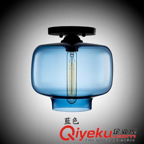 北歐宜家藝術吸頂燈 復古簡約小臥室陽臺燈具過道飯廳燈飾 新款原始圖片3