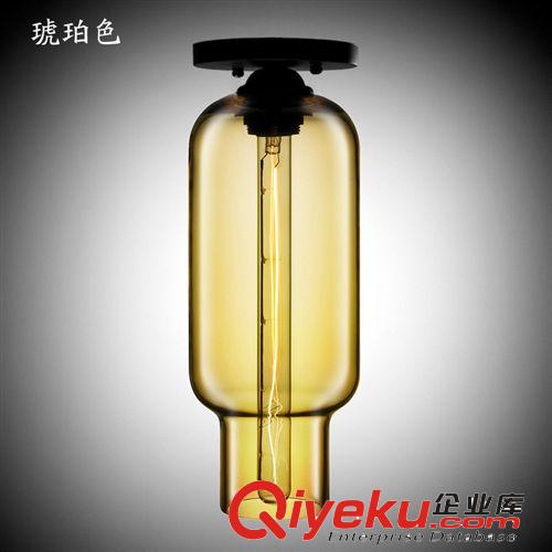 燈具批發 北歐藝術創意玻璃燈 臥室陽臺過道吸頂燈餐廳玄關燈飾原始圖片2