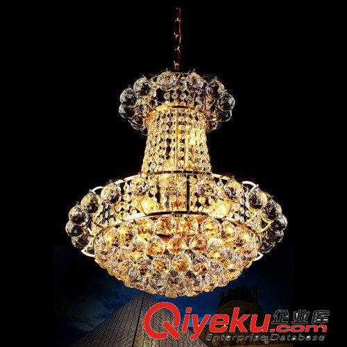 中式酒店1039吊燈gd新款金色圓形酒店大堂水晶吊燈燈飾tj供應(yīng)原始圖片2