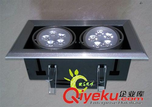 雙頭led斗膽燈外殼 2*7W 配件套件 2頭 LED豆膽燈外殼2*5W原始圖片3