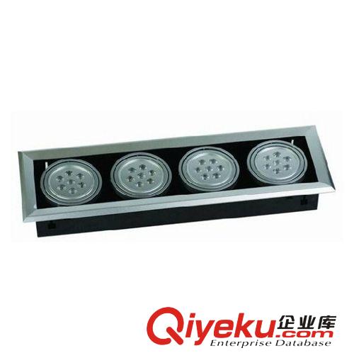 LED豆膽燈外殼 格柵燈套件AR70 5W 7W led斗膽燈外殼 20W/28W