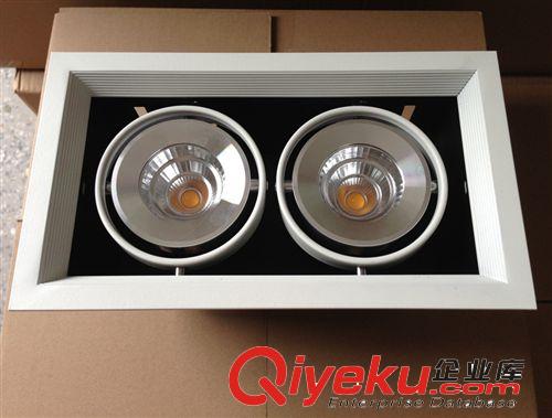 雙頭led斗膽燈外殼 led豆膽燈外殼配件 LED COB 10w 20W 白色