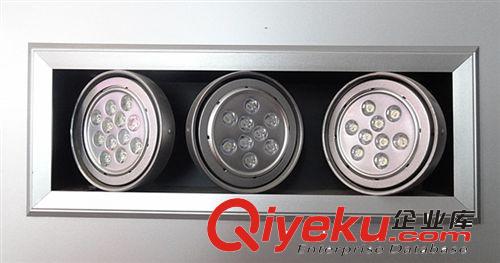 三頭9/12W 27/36led豆膽燈外殼 led斗膽燈外殼 套件 配件 3頭原始圖片2